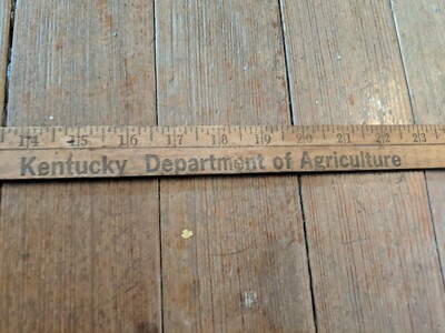 KENTUCKY DEPARTMENT OF AGRICULTURE DAVID E BOSWELL ADVERTISING YARD STICK
