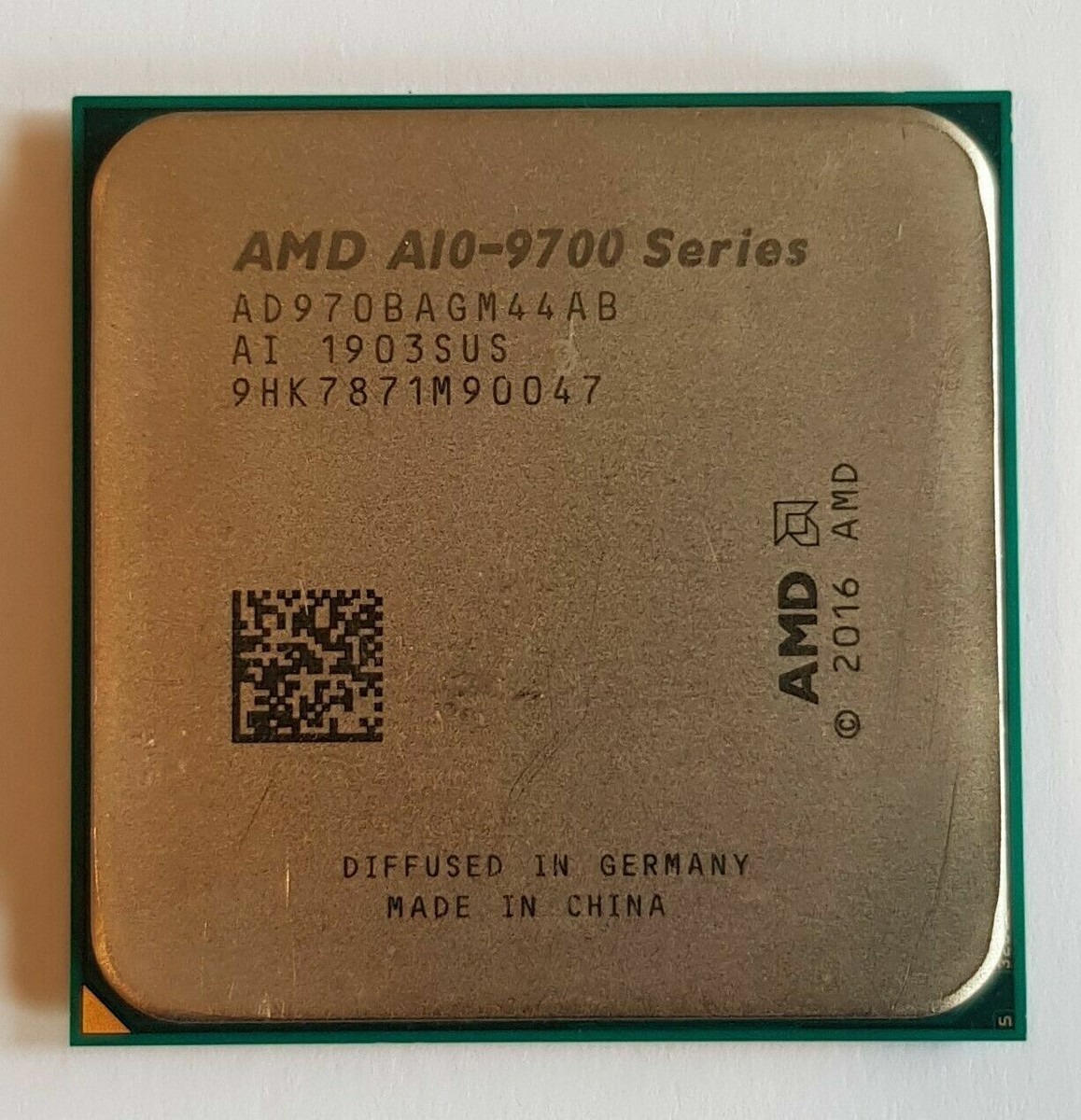 AMD A10-9700 4-Core Socket AM4 2M Cache 65W APU Processor 2400MHz  Cores