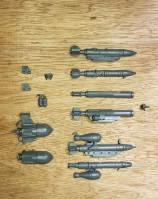 Ork Stompa Supa Rokkits  Bits Warhammer 40k