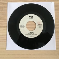 Sabrina Salerno / Celeste _ Hot Girl _ Vinile 45 giri 7" JukeBox 1987 Five Mint