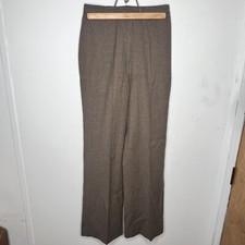 Vintage Givenchy Sport Paris New York Wool Size 8 Woman s Dress Pants Brown