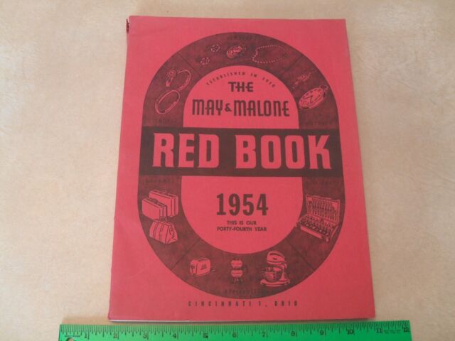 1954 May & Malone Red Book Catalog Cincinnati Ohio