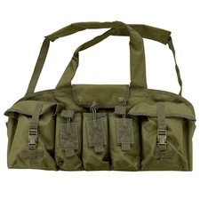 Shooters Gate 6 Pocket Tactical Chest Rig   Color:Olive Drab Green