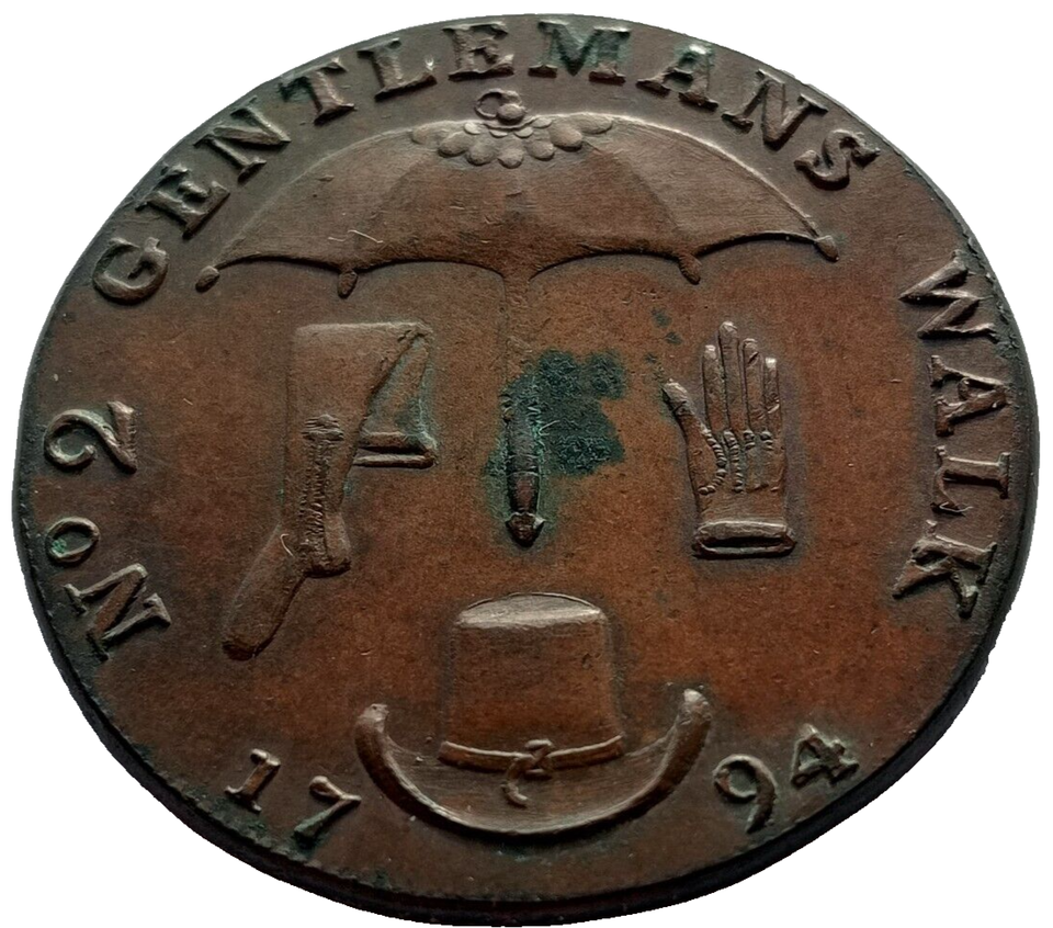 1794 Norwich / Norfolk J. Clark halfpenny conder token eBay