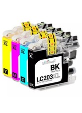 Ink Cartridge for Brother LC203XL LC201 MFC-J460DW MFC-J480DW MFC-J485DW   