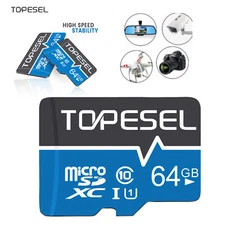 64GB Micro SD Card Memory Cards Micro SD Class 10 High Speed Flash Cards Lot