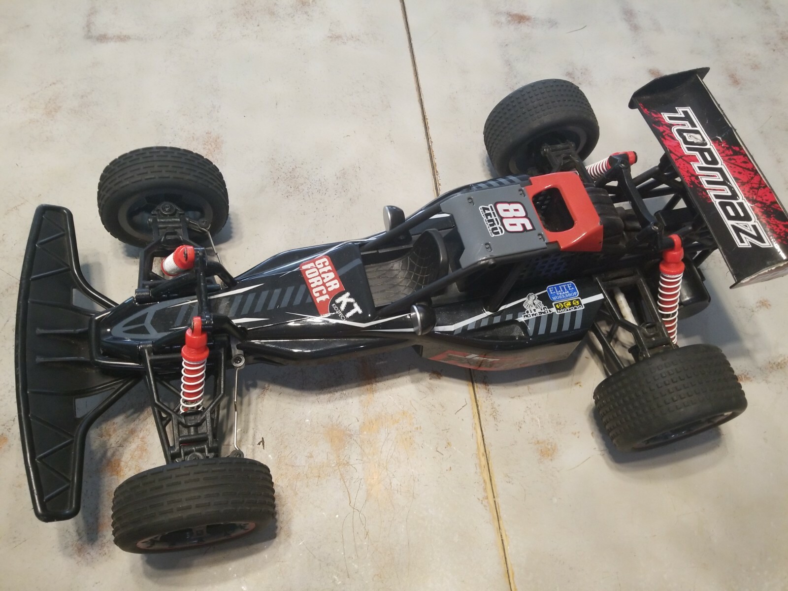 jet panther rc car parts