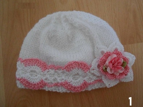 Fille Bebe Naissance Bonnet Fleur Laine Bapteme Bebe Crochet Bonnet Dqjshbpo9ecnj1w
