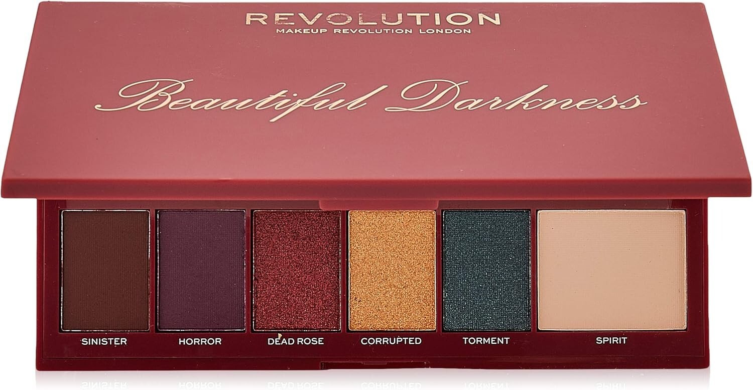 REVOLUTION BEAUTIFUL DARKNESS EYESHADOW PALETTE - 12 SHADES