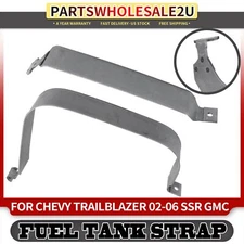 2x Fuel Tank Straps for Chevrolet SSR Trailblazer EXT GMC Envoy XL XUV 15050452