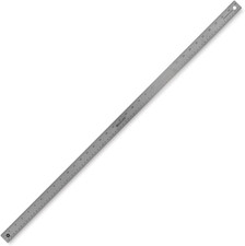 Westcott 10414 Stainless Steel Metal Ruler with Non-Slip Cork Base, 6 In