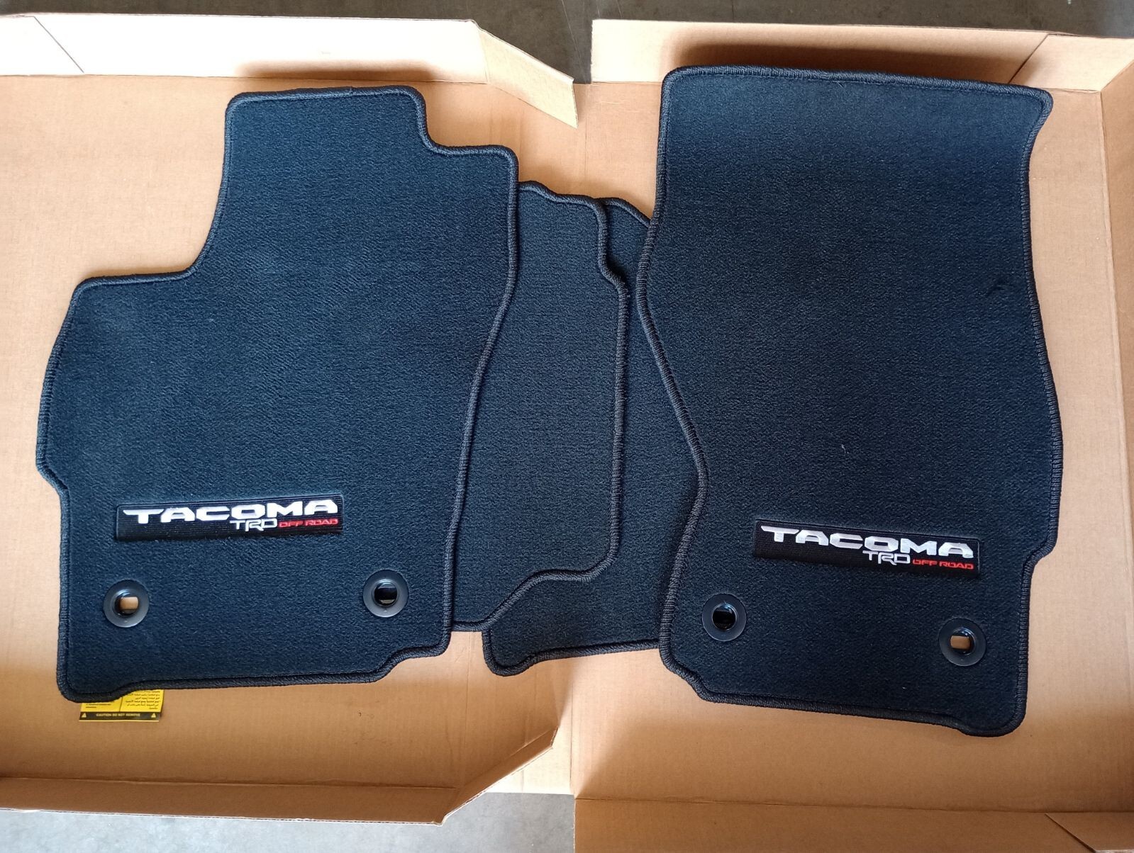 Genuine 2024 Toyota Carpet Floor Mats PT2063524902 Crew Max