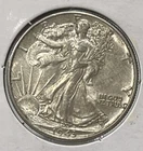 1943 Walking Liberty Silver Half Dollar - BU++ Condition - Very Nice Coin B2