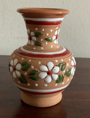 Vintage 1970s Greek Signed Spathas Keramik Archagelos Rhodes B 8 Decorative Vase