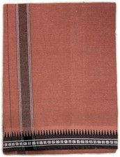 Cotton Single Colour Casual Style Thalathi Border Dhoti for Men's