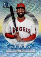 2020 Bowman Chrome - Dawn of Glory Jo Adell #DG-16 Mojo Refractor (RC)
