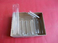 VECCHIE PROVETTE IN VETRO TIMBRATE DI DUE MISURE