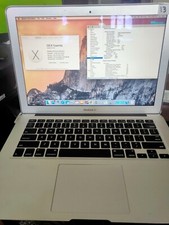 macbook air 13 inch mid 2011 2gb RAM no SSD some scratch see photo good battery
