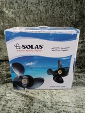 Solas Prop Amita D3 Yamaha/Tohatsu/Niss Alum 60-130HP 11 #3411-140-11 NIB