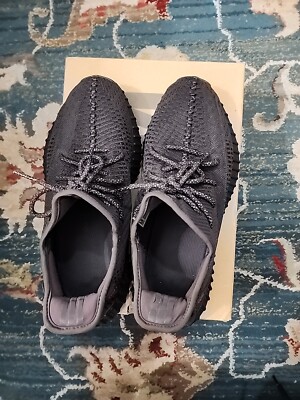Size 10 - adidas Yeezy Boost 350 V2  Black Non-Reflective