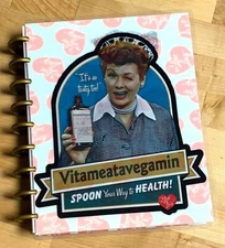 Lucy Vitameatavegamin Hearts Front/Back Cover Set for use w/ Happy Planner