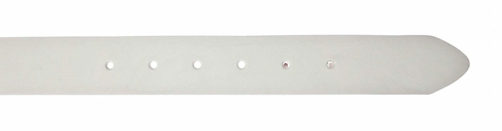 Cintura Donna In Pelle MUSTANG 3.5 Cm | Bianco W105 - Elegante E Semplice