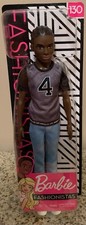 BNIB BARBIE FASHIONISTAS AA KEN MALE DOLL #130 FAST SHIPPING 
