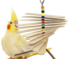 Bonka Bird Toys 870P Natural Big Stick Small Chew Parrot Cage Toy Cockatiel Pet