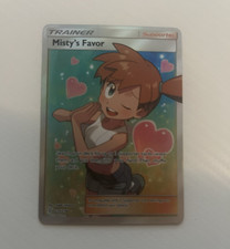 The Pokémon Company Misty's Favor 235/236 Unified Minds Full Art Holo English on eBay