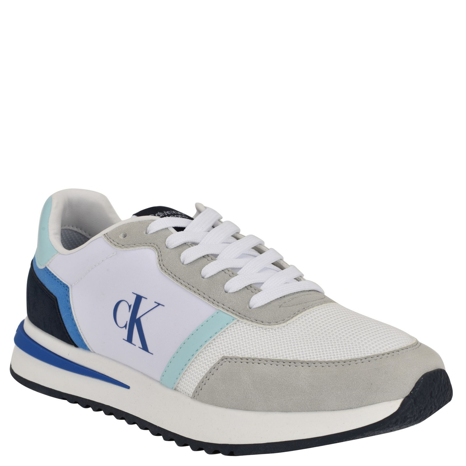 Calvin Klein Picio Mens Oxford 7 DM США - СреднийСинийБелый Разноцветный 20990₽