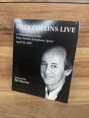 NEW Billy Collins Live @ Peter Norton Symphony Space CD, 2005 SEALED Bill Murray