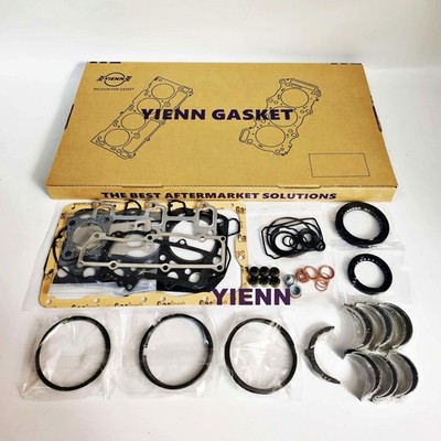 Overhaul Rering Kit For Yanmar 3TNA72 Engine John Deere Tractor 430,455,670,755