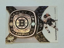 2011-12 Black Diamond BOSTON BRUINS Cup Championship Rings GREGORY CAMPBELL
