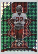 2022 Panini Mosaic Rookies Green Mosaic Prizm Rachaad White #345 19pj