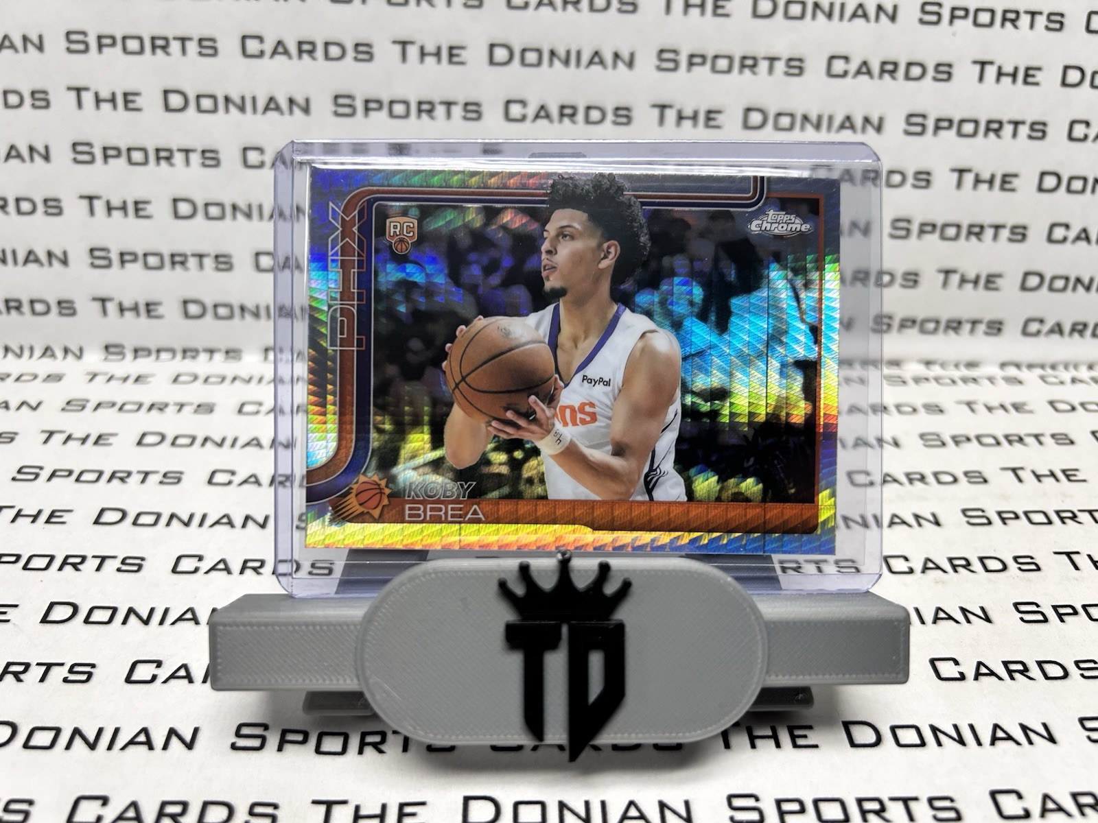 2025-26 Topps Chrome Koby Brea RC Prism Refractor Rookie #292 Suns