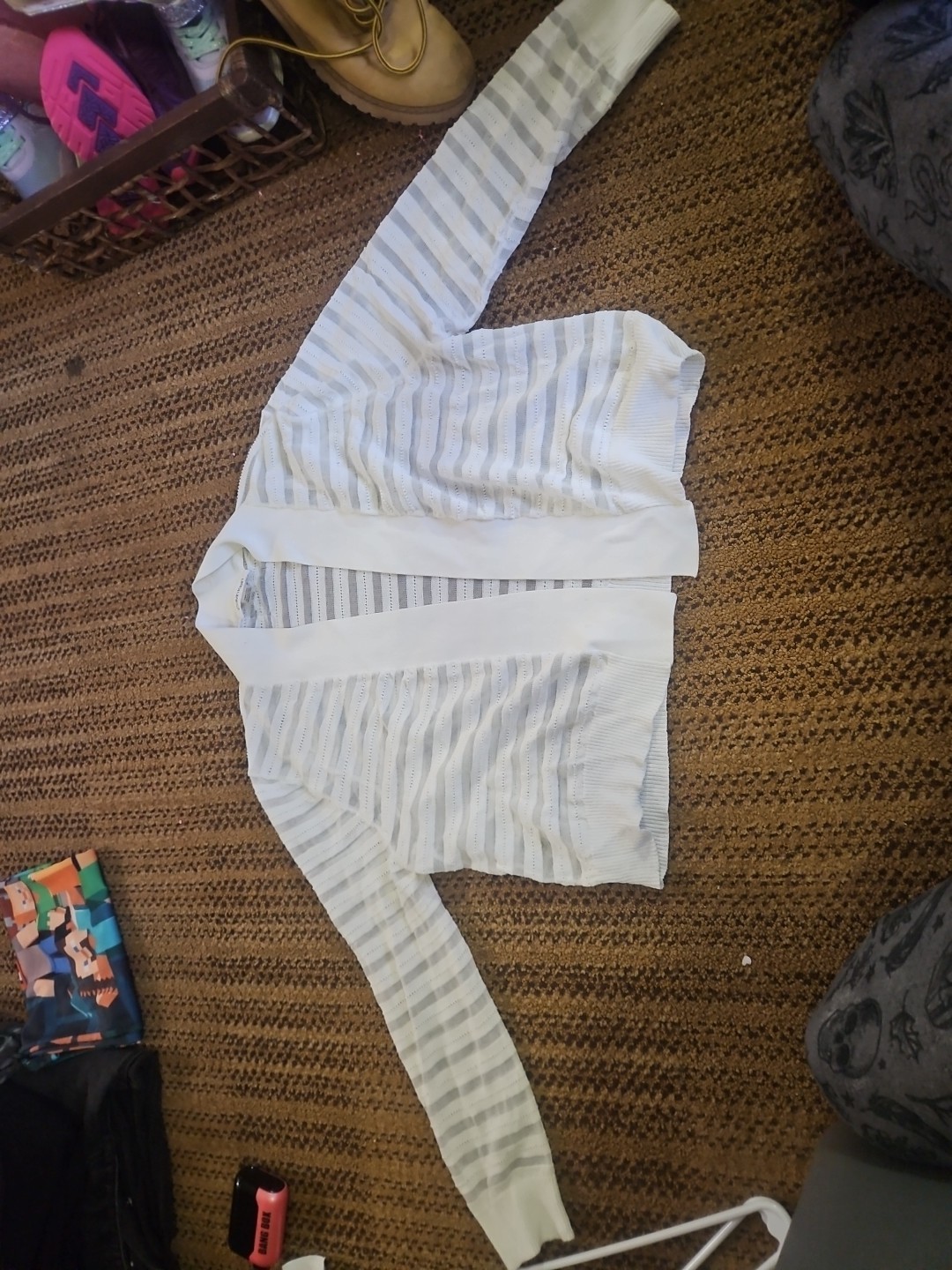 Women's Size L Calvin Klein White Cami