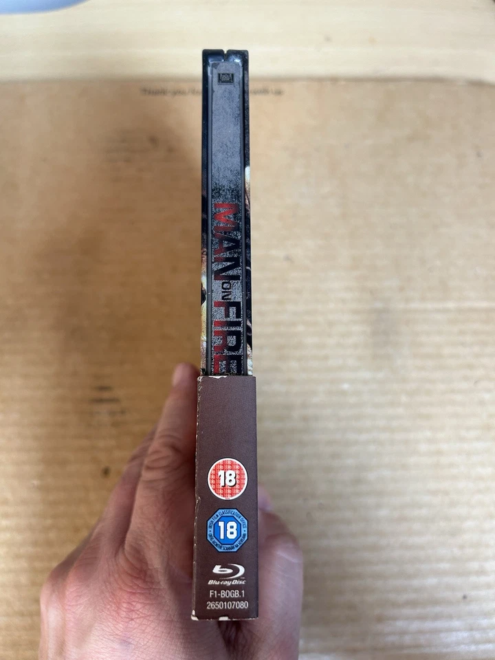 Man on Fire - UK Reg Free Bluray Steelbook + J Card Denzel Washington Read Desc - Image 3 of 4