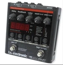 t.c. electronic ND Nova Delay Effect Pedal peno.528