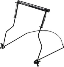 Harmonica Holder Neck Holder Stand, Mouth Organ Metal Frame Adjustable for 10 Ho