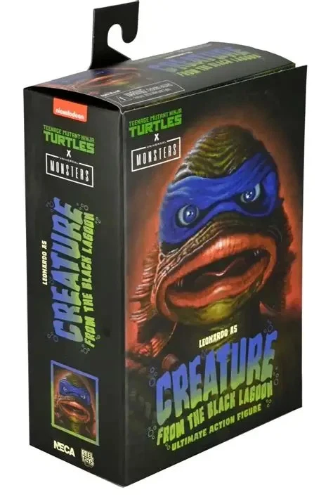 🐢🦑 NECA TMNT Leonardo as Creature from the Black Lagoon • Universal Monsters - image 2 of 4