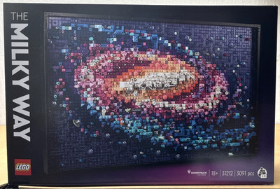 LEGO Art 31212 Milky Way Galaxy Milchstraße 3091 Teile 3D Wandbild Wandkunst 18+