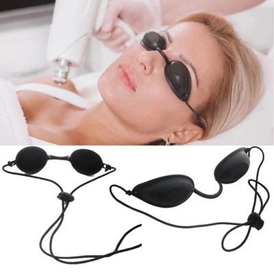 1Pc Red Light Therapy Goggles Safety Glasses for Tanning Eye Protection