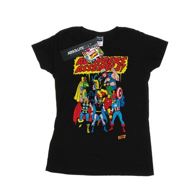 Marvel Comics T-shirt AVENGERS ASSEMBLE Femme (BI29703)