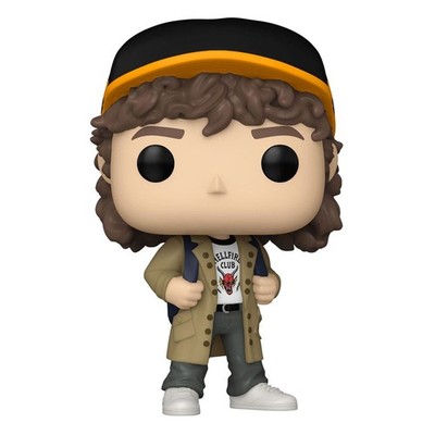 Stranger Things Pop! Dustin Henderson Vinyl Figur 9 cm Funko