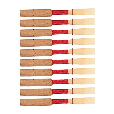 10pcs Medium Strength Soft Handmade Oboe Reed Instrument Replacement Zubehör CUB