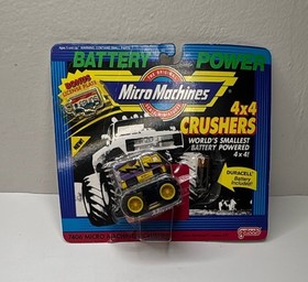 Micro Machines 4x4 Crushers Spuds #10 1990 Galoob Battery Powered NIB