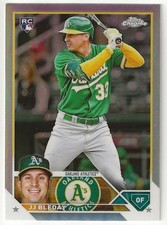 2023 Topps Chrome JJ BLEDAY Insert REFRACTOR Parallel Card RC A'S