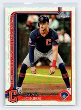 Nolan Jones 2025 Topps Chrome Logofractor Edition #32