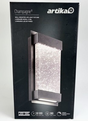 NEW Artika Champagne Essence Glow Sconce Wall Mounted Integrated LED  GB390L