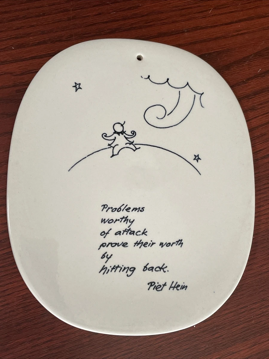 Piet Hein Plaque Indiana OTHER Royal Copenhagen Collectibles for